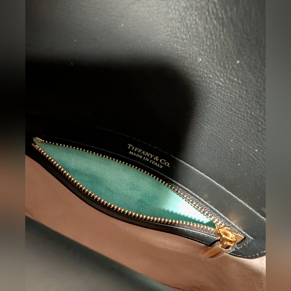 Tiffany & Co. "Return To Tiffany" Gold Chain Tote With Crossbody Strap (Rare) - Picture 7 of 11